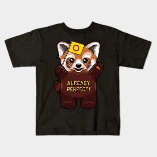 Already Perfect Red Panda Kids T-Shirt